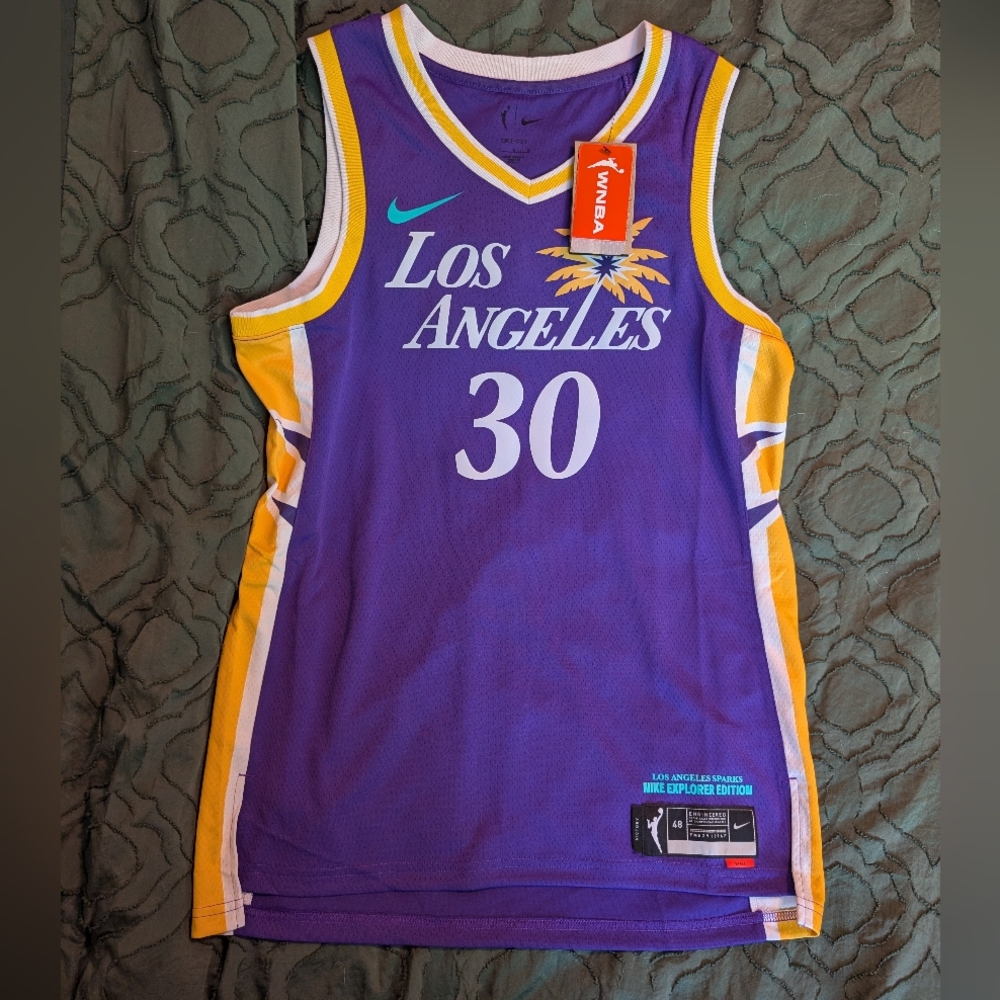 LA Sparks Nneka Ogwumike Jersey Number 30. NWT. Size L. - Picture 4 of 5